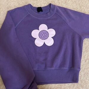 Vintage crop sweatshirt Pacsun